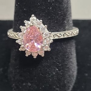 Ryze - Princess Pink CZ on .925 Sterling Silver